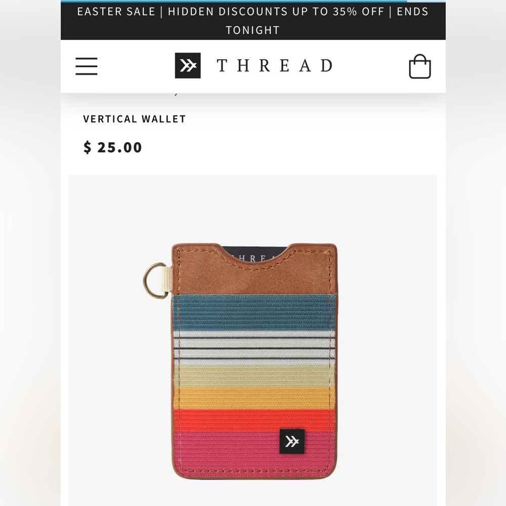 Thread card & ID holder